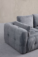 Amaris 3-sits - Grå 3-sits soffa