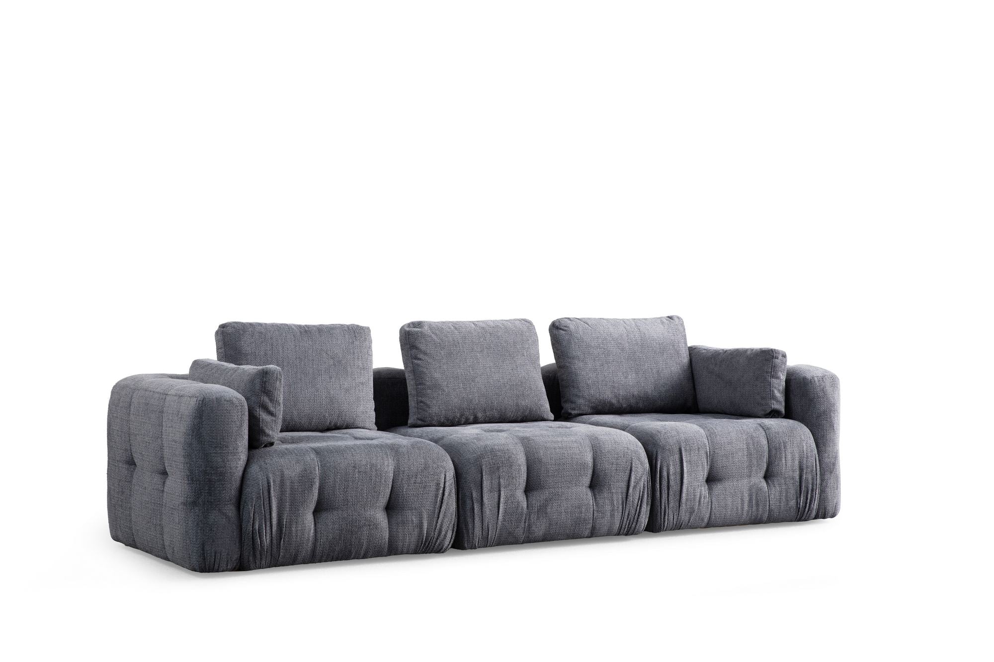Amaris 3-sits - Grå 3-sits soffa
