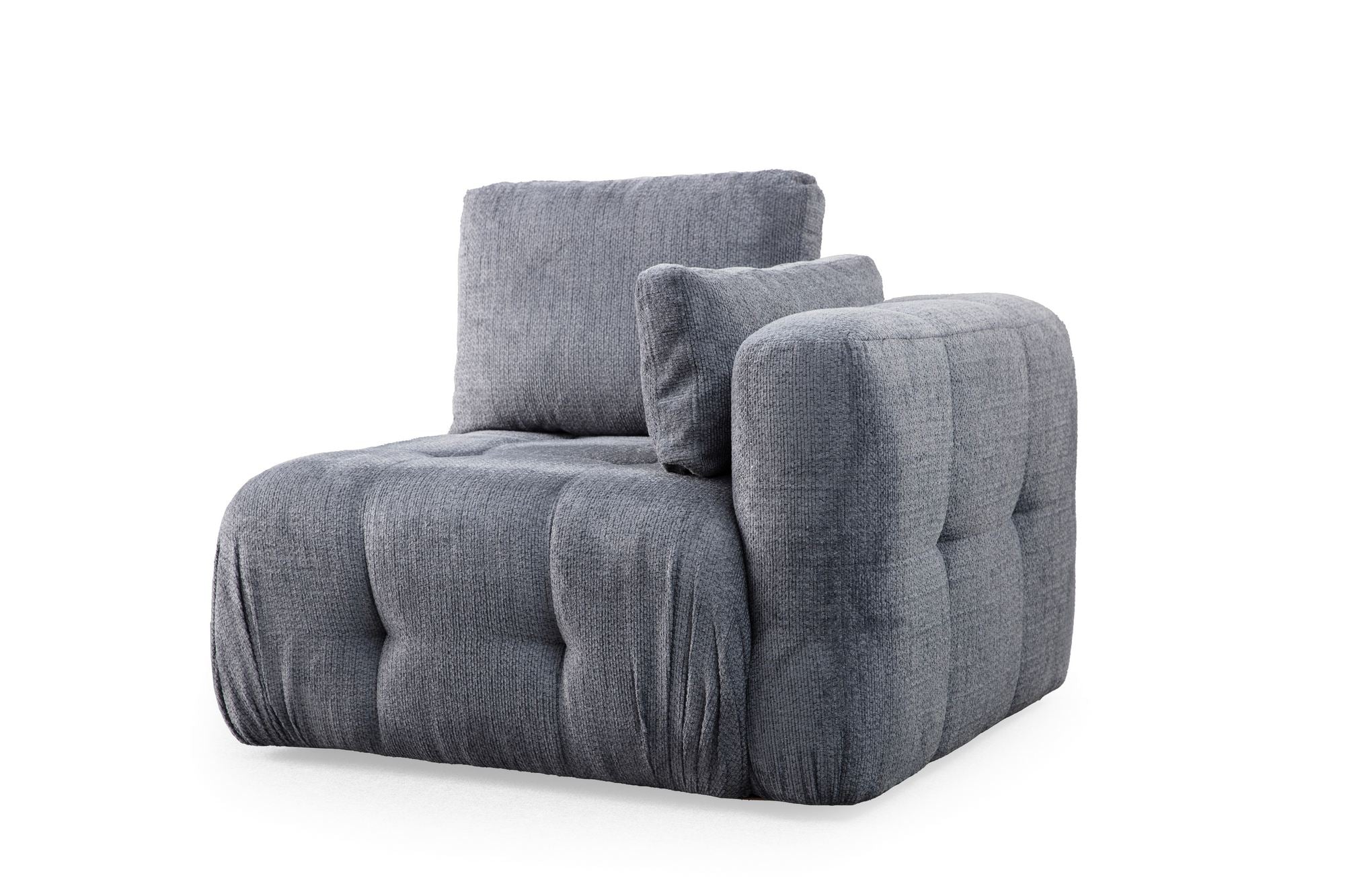 Amaris 3-sits - Grå 3-sits soffa