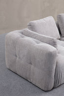 Amaris 3-sits - Ljusgrå 3-sits soffa