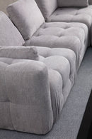 Amaris 3-sits - Ljusgrå 3-sits soffa