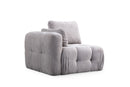 Amaris 3-sits - Ljusgrå 3-sits soffa