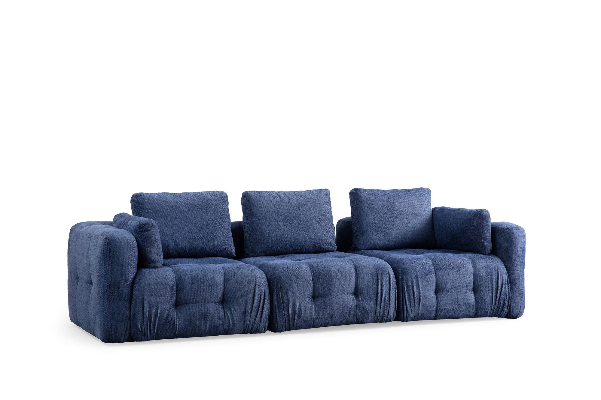 Amaris 3-sits - Marinblå 3-sits soffa