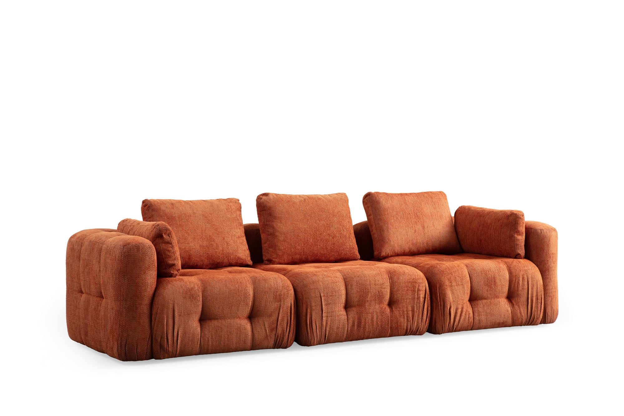 Amaris 3-sits - Orange 3-sits soffa