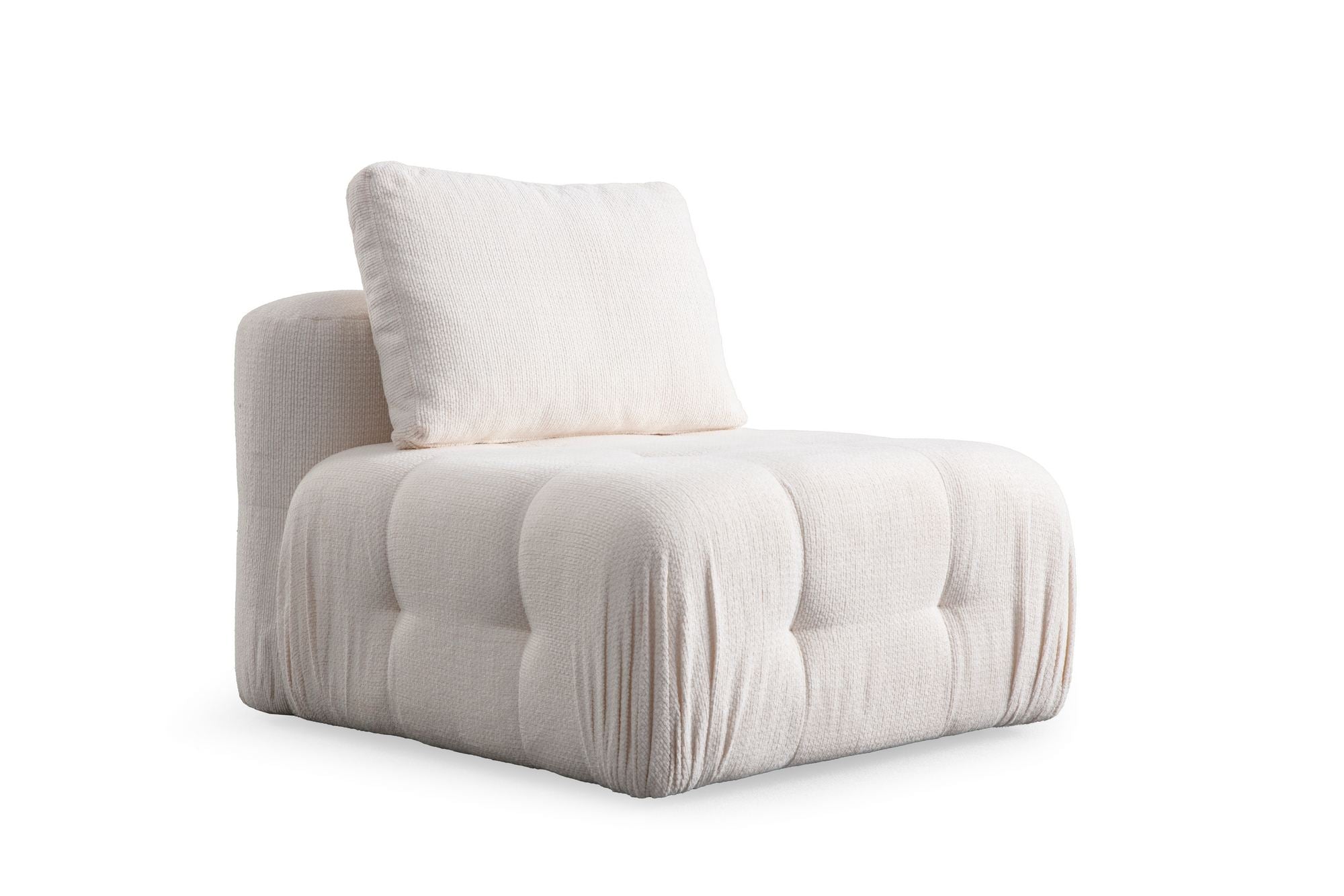 Amaris 3-sits - Vit 3-sits soffa