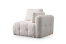Amaris 3-sits - Vit 3-sits soffa