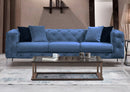 Como 3 Seater - Blå 3-sitssoffa