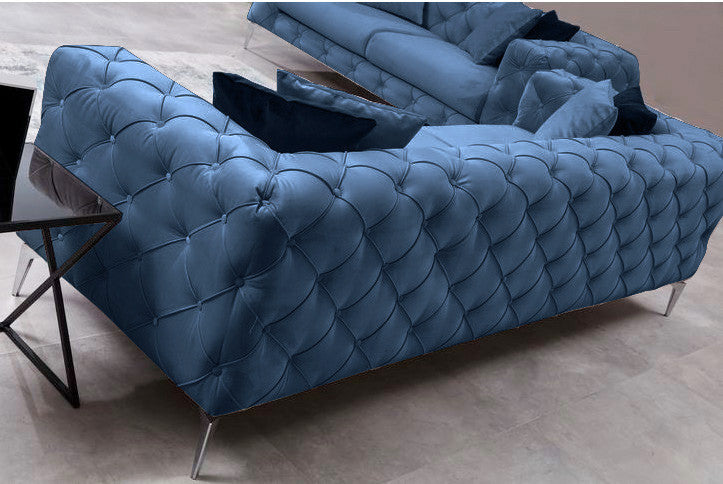 Como 3 Seater - Blå 3-sitssoffa