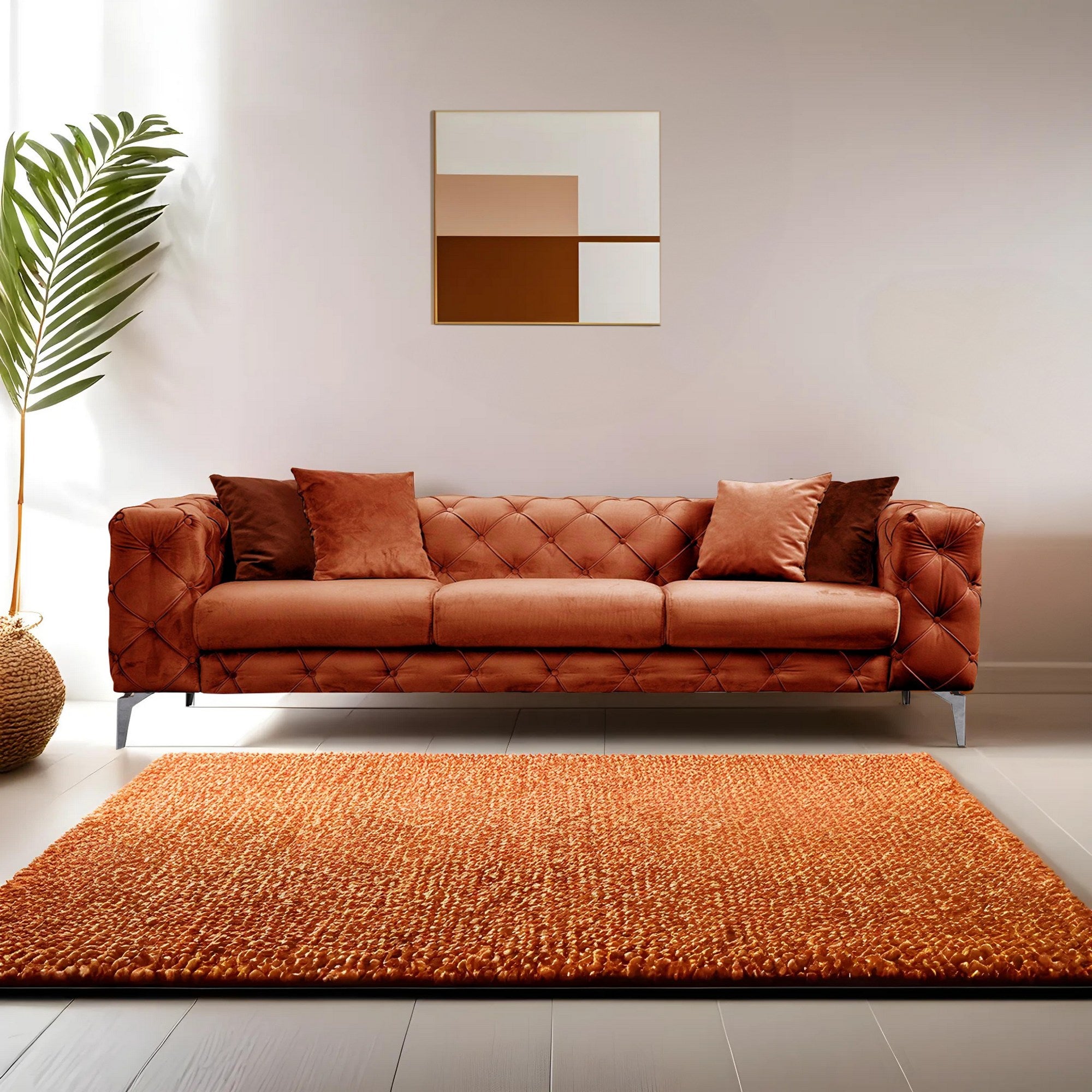 Como - Orange 3-sitssoffa
