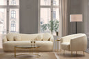 Ancona - Cream 3-sitssoffa