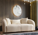 Venedik - Cream 2-sitssoffa
