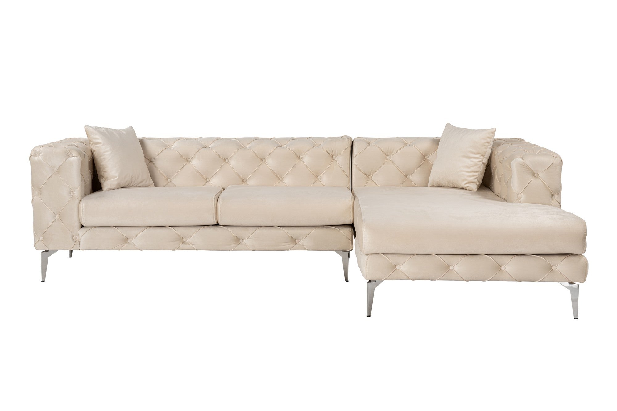 Como Eco Right - Beige Hörnsoffa