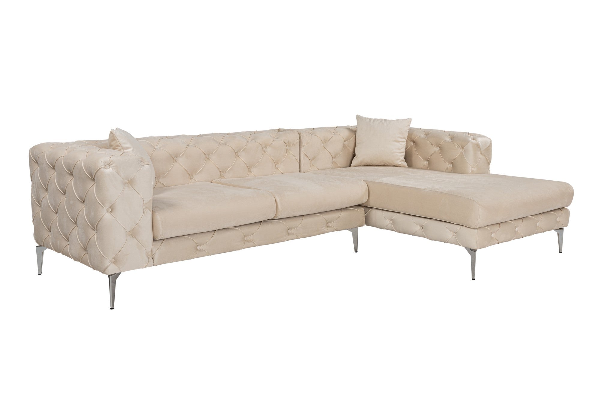 Como Eco Right - Beige Hörnsoffa