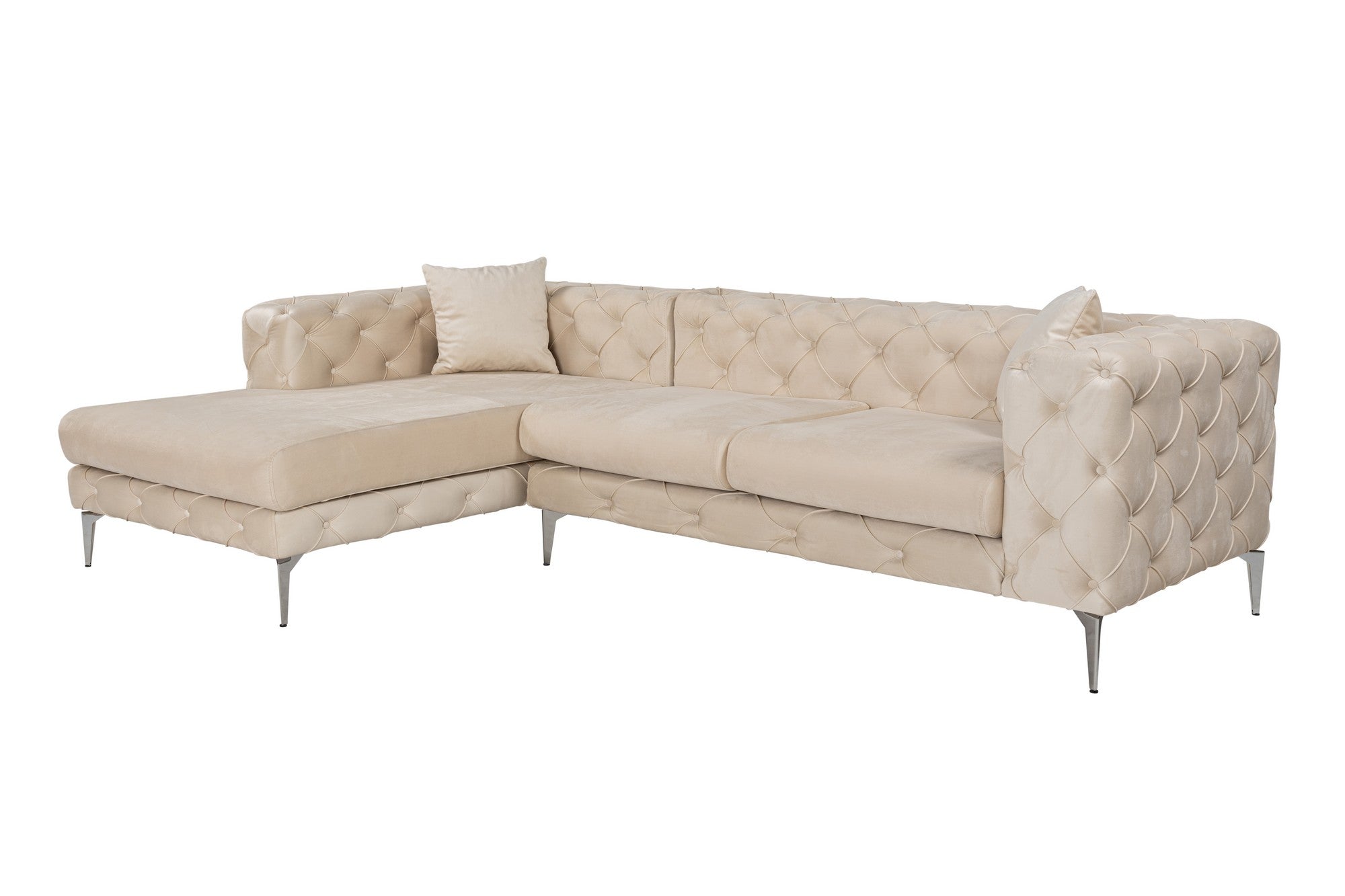 Como Eco Left - Beige Hörnsoffa