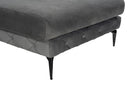 Como Eco Left - Anthracite, Black Hörnsoffa