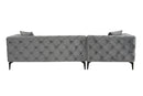 Como Eco Left - Anthracite, Black Hörnsoffa