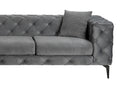 Como Eco Left - Anthracite, Black Hörnsoffa