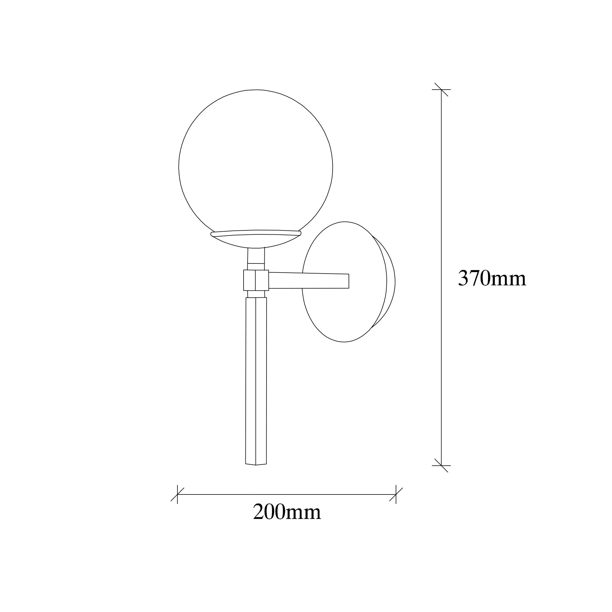 Gondol - 3041 Vägglampa