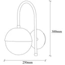 Karsor - 3301 Vägglampa