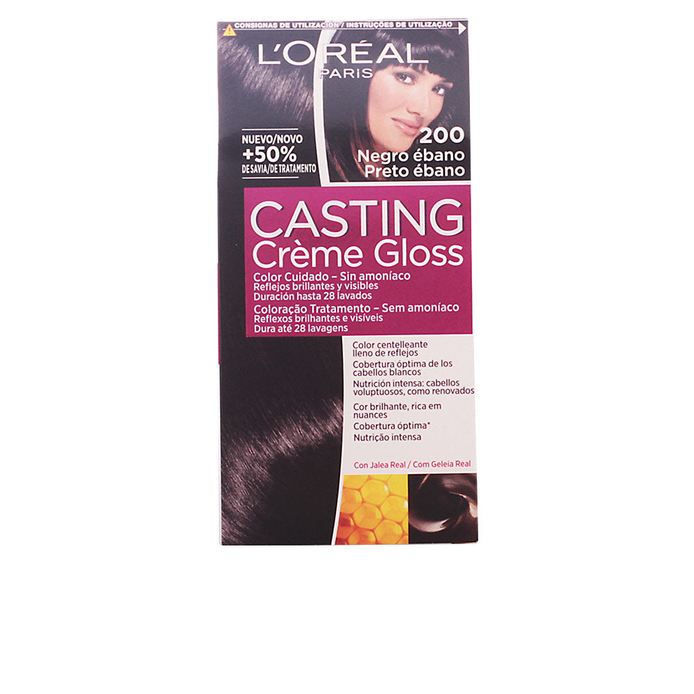 L'Oréal Paris CASTING CREME GLOSS #200-negro ébano 180 ml