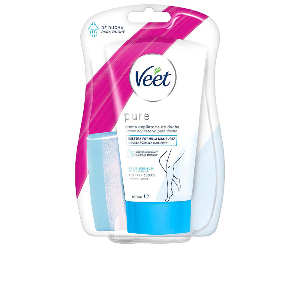 Veet PURE SHOWER hair removal cream for sensitive skin 150 ml