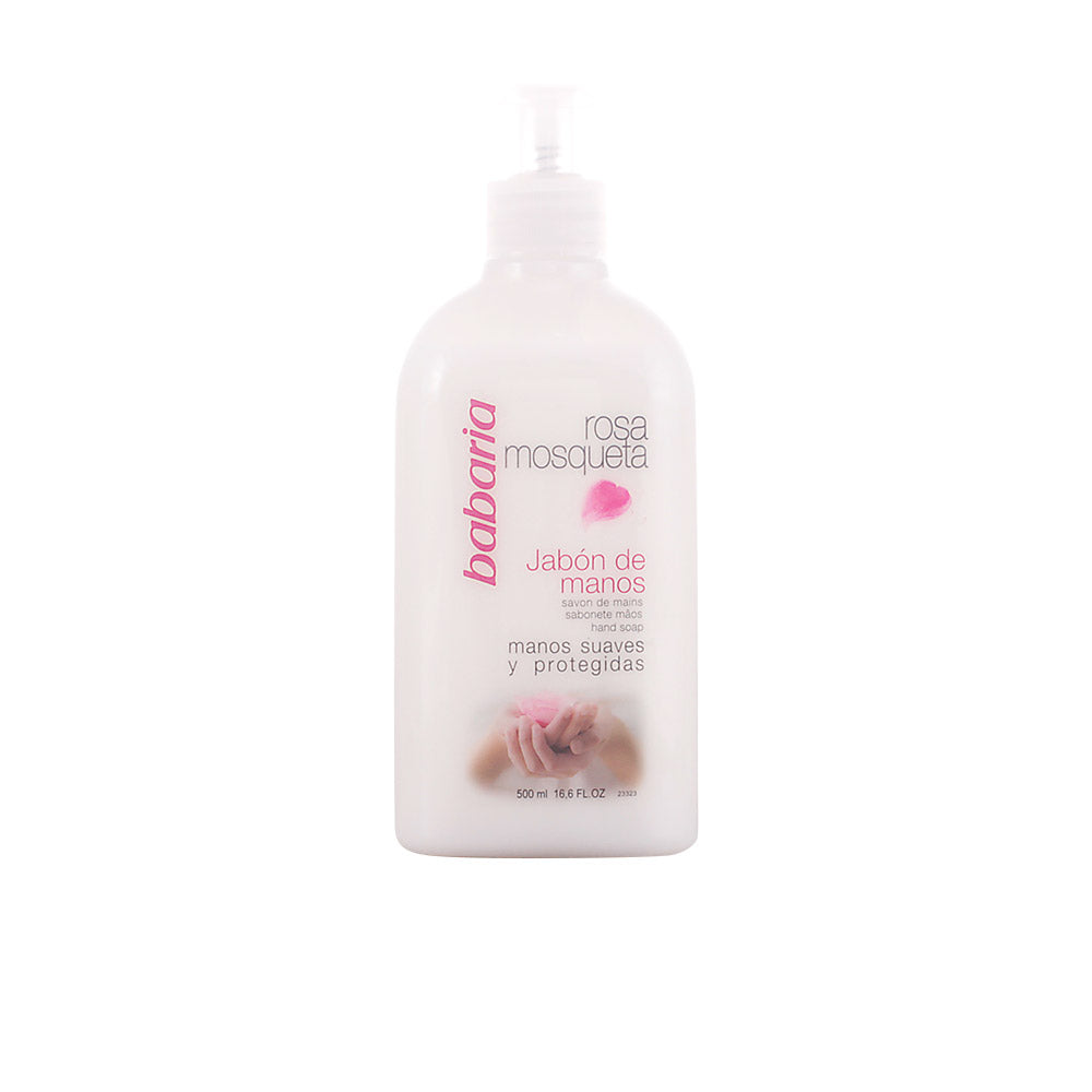 Babaria ROSA MOSQUETA jabón de manos 500 ml