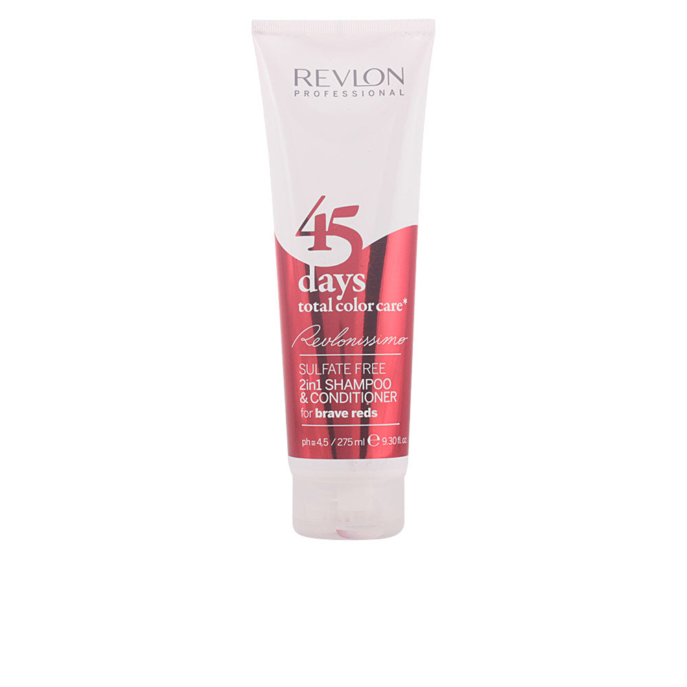 Revlon 45 DAYS 2in1 shampoo & conditioner for brave reds 275 ml