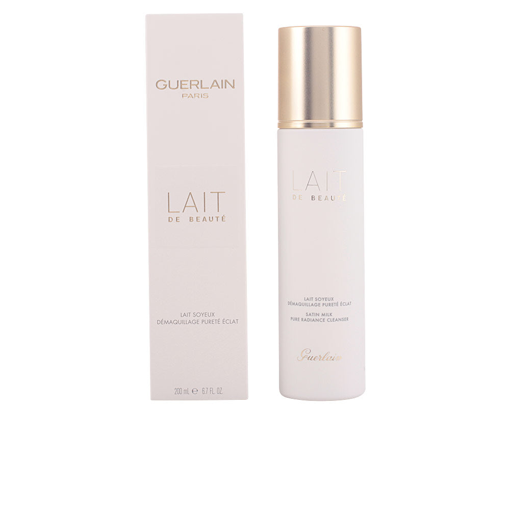 Guerlain LAIT DE BEAUTÉ pure radiance satin makeup remover milk 200 ml