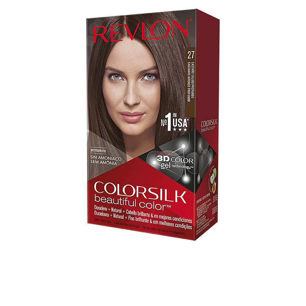 Revlon Mass Market COLORSILK färg #27-kastanjebrun djup 1 u