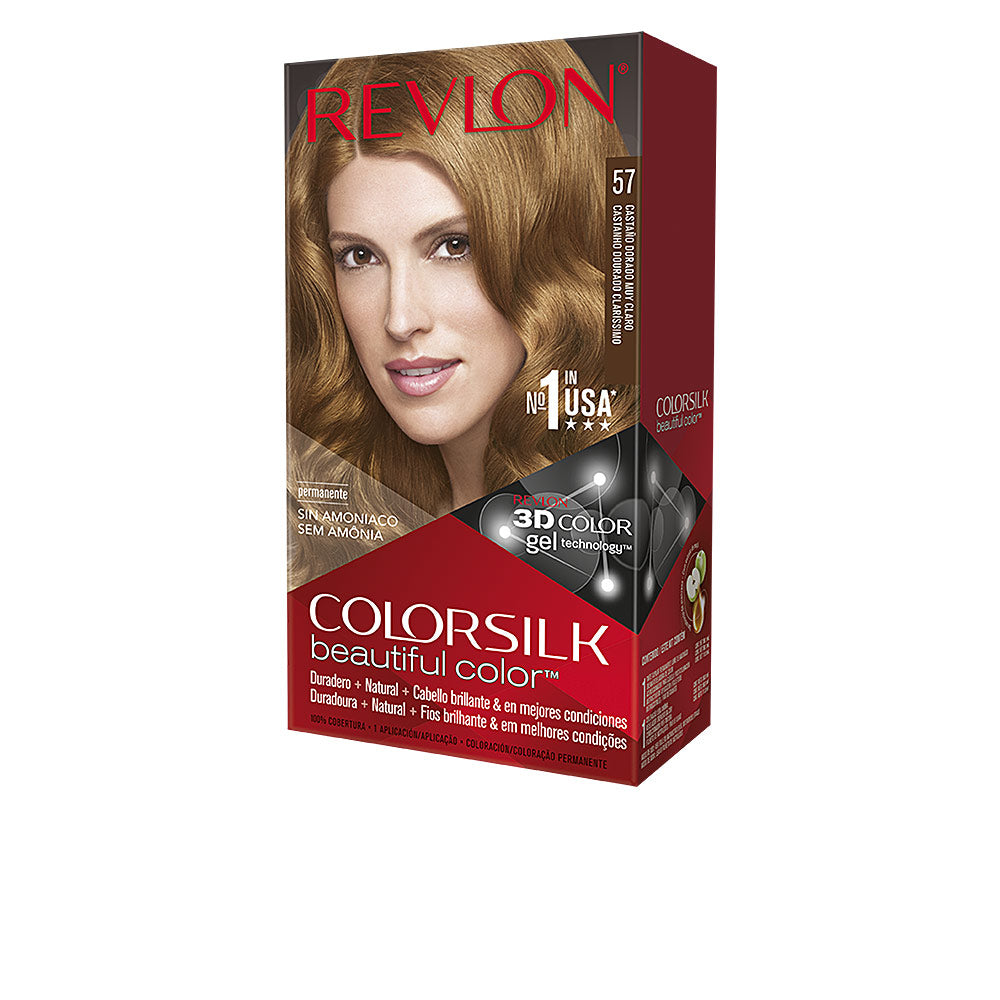 Revlon Mass Market COLORSILK färg #57-castaño dorado muy claro 1 u