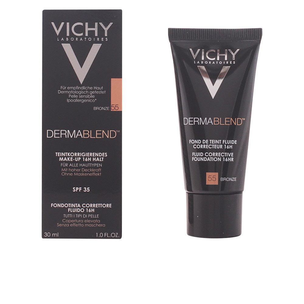 Vichy DERMABLEND fond de teint correcteur SPF35 #55-bronze