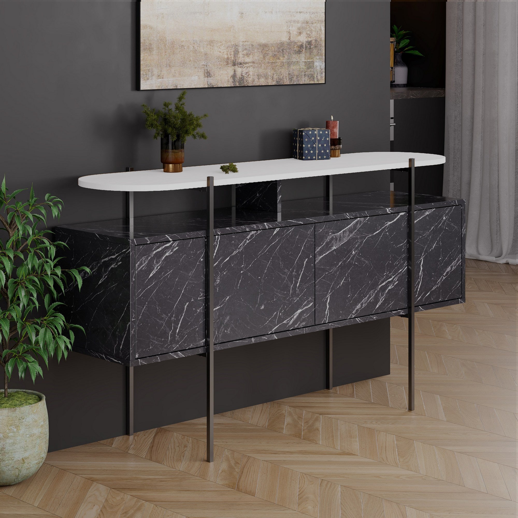 Hanley - Vit, Bendir Console