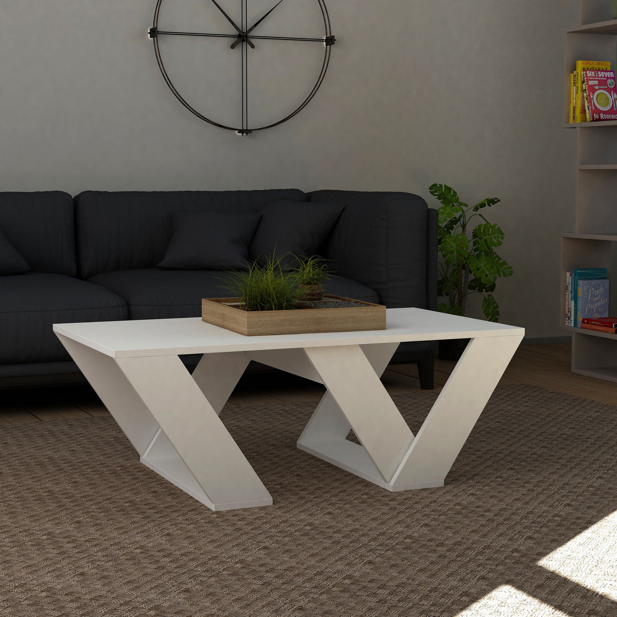 Pipra - Vit Kaffe Bord