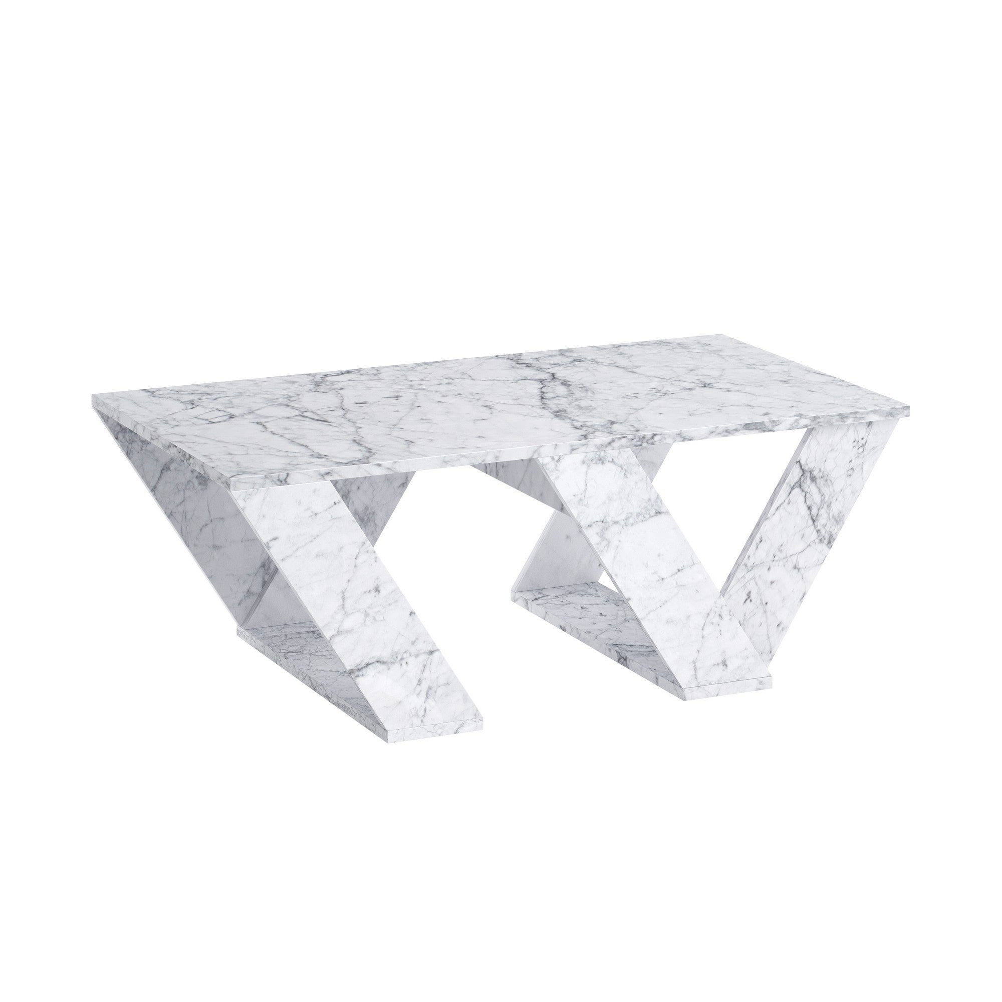 Pipra - Carrara Marmor Kaffe Bord