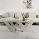 Pipra - Travertin Kaffe Bord