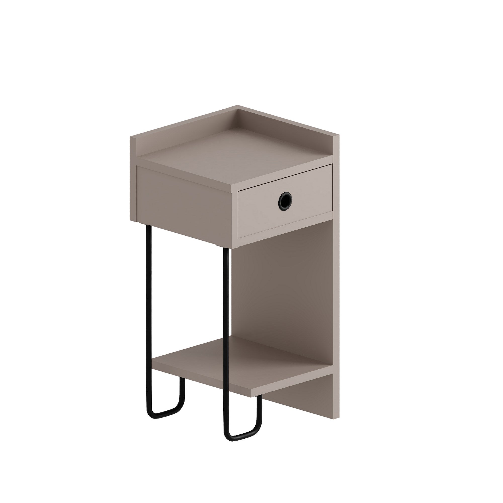 Sirius Right - Ljus Mocha Nattduksbord