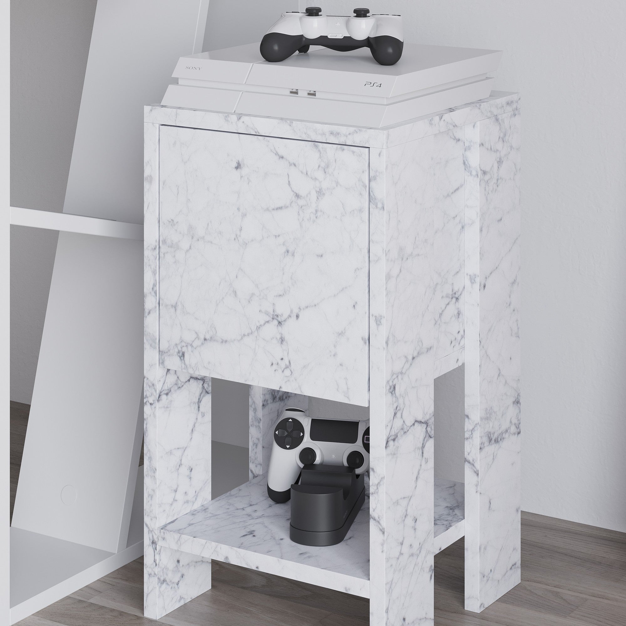 Ema - Carrara Marmor Nattduksbord