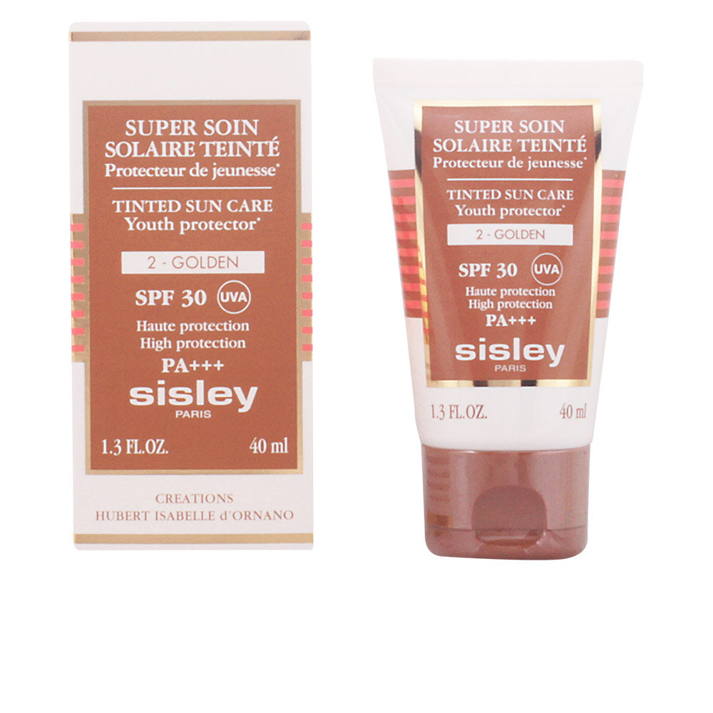 Sisley SUPER SUN CARE face SPF30 #gold 40 ml