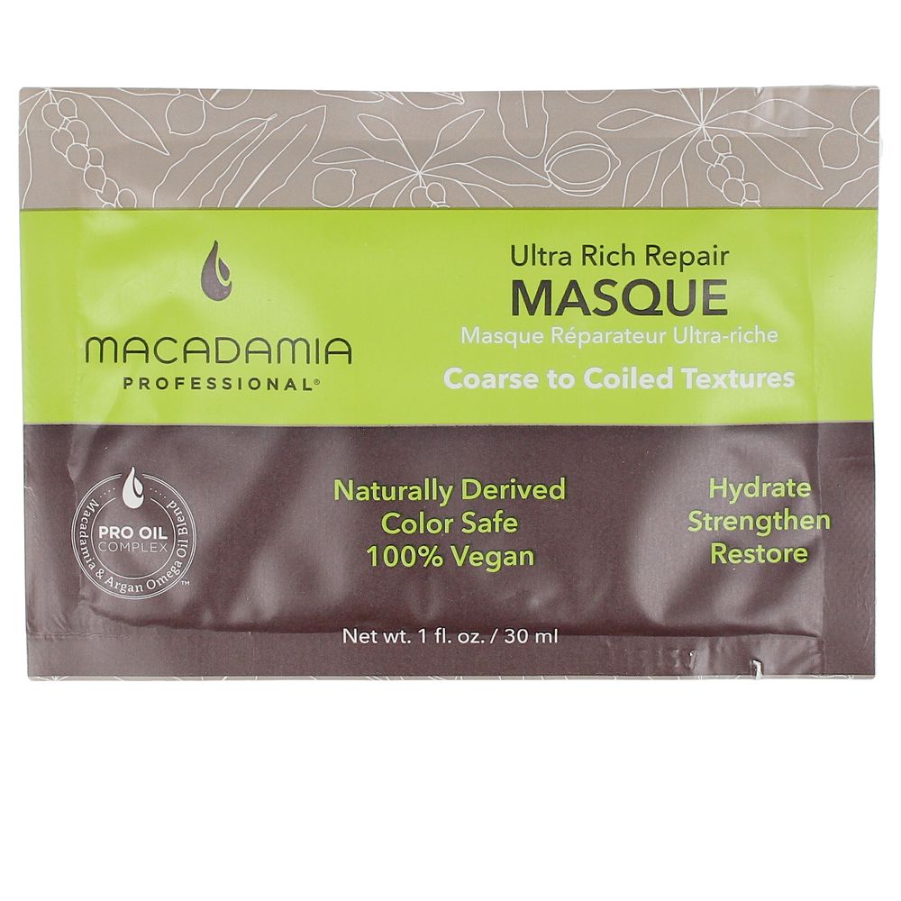 Macadamia ULTRA RICH MOISTURE masque packette 30 ml