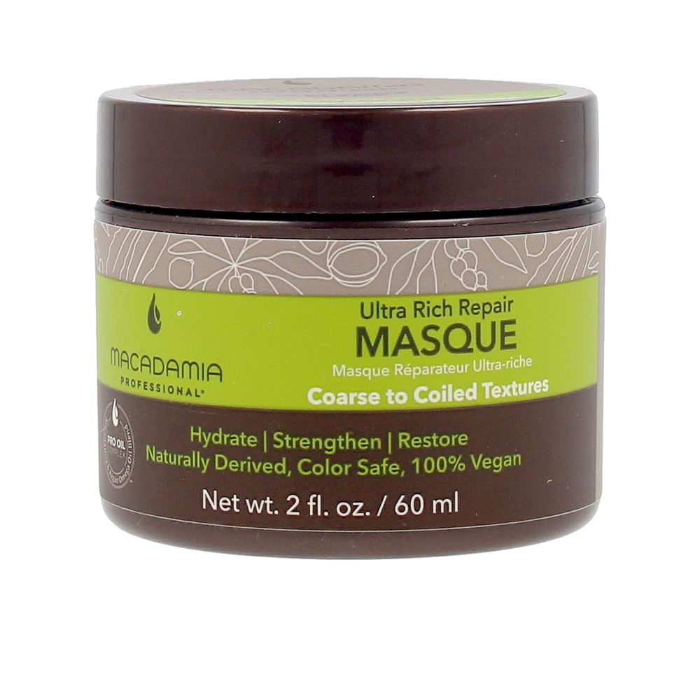 Macadamia ULTRA RICH MOISTURE MASQUE nourishing moisturizing mask 60 ml