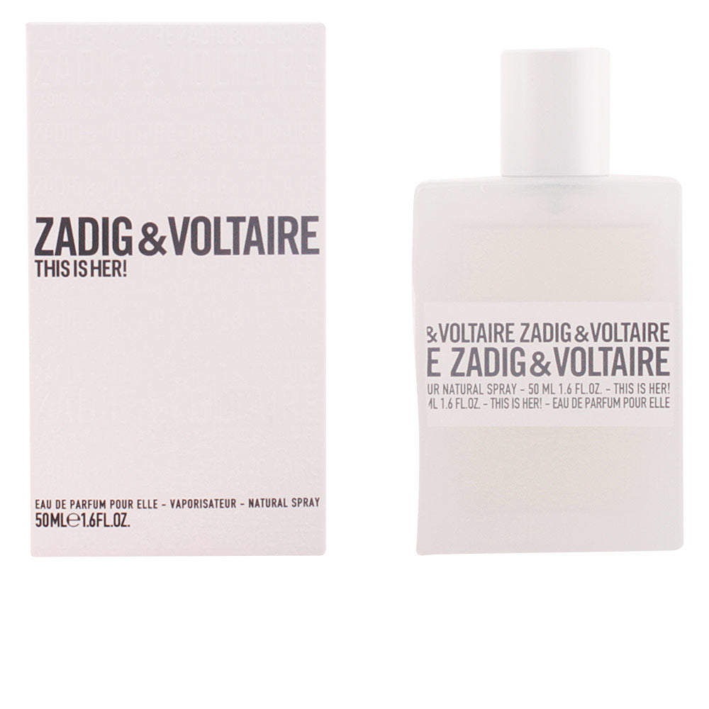 Zadig & Voltaire This Is Her! Eau De Parfum vapo 50 ml