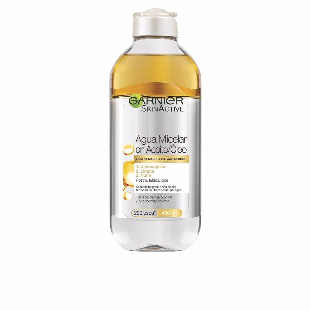 Garnier SKINACTIVE AGUA MICELAR aceite waterproof 400 ml