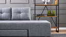 Manama Corner Sofa Bed Left - Grey Corner Sofa-Bed