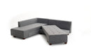 Manama Corner Sofa Bed Left - Grey Corner Sofa-Bed