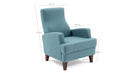 Kana Bergere - Turkos Wing Chair