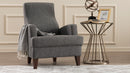 Kana Bergere - Mörkgrå Wing Chair