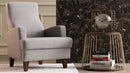 Kana Bergere - Ljusgrå Wing Chair