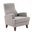 Kana Bergere - Ljusgrå Wing Chair