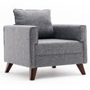 Bella Fåtölj - Grå 1-Sits Soffa