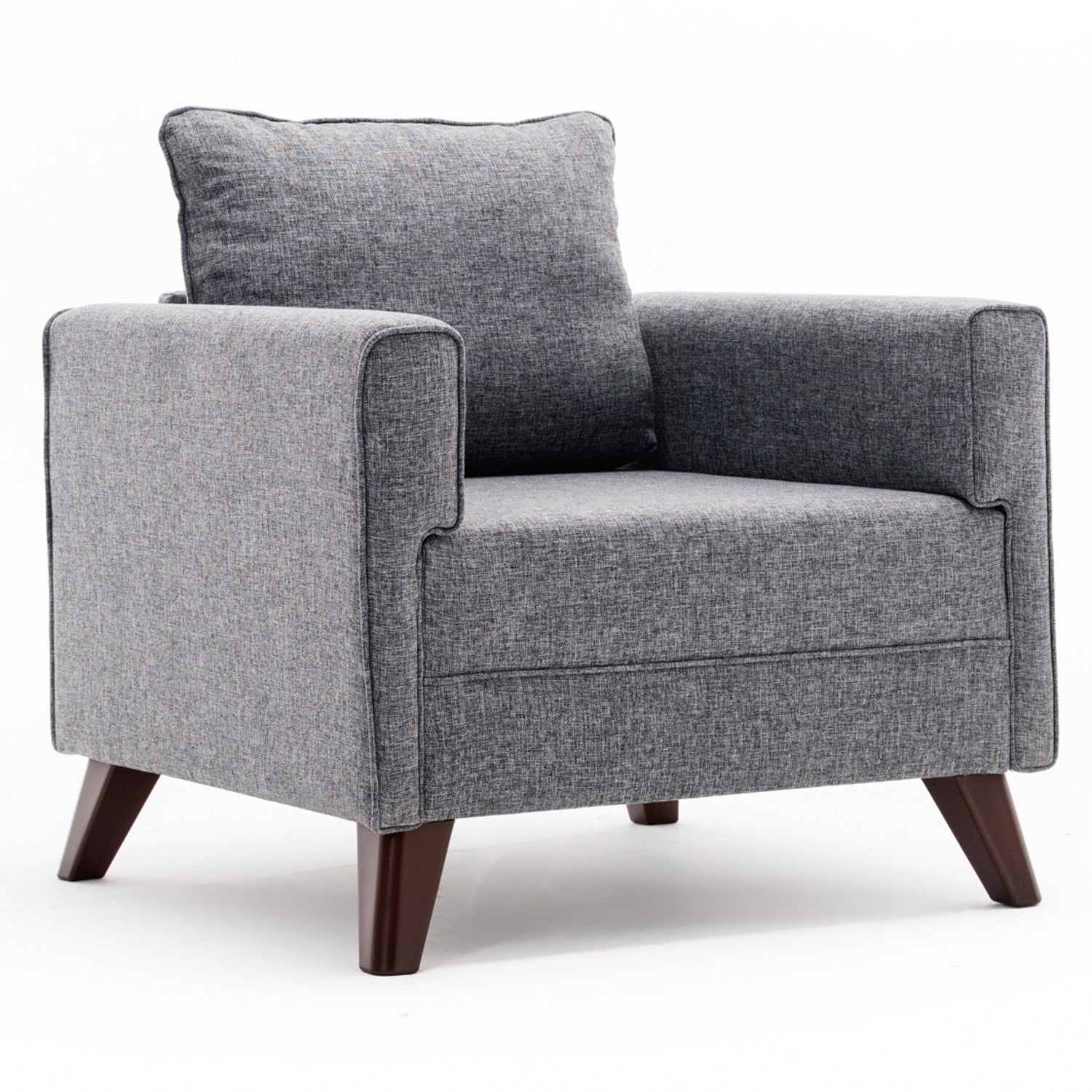 Bella Fåtölj - Grå 1-Sits Soffa
